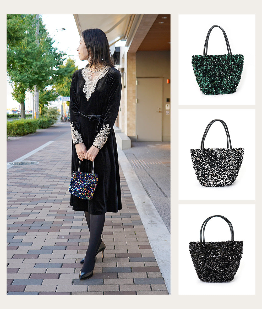 Twinkle sequin small bag