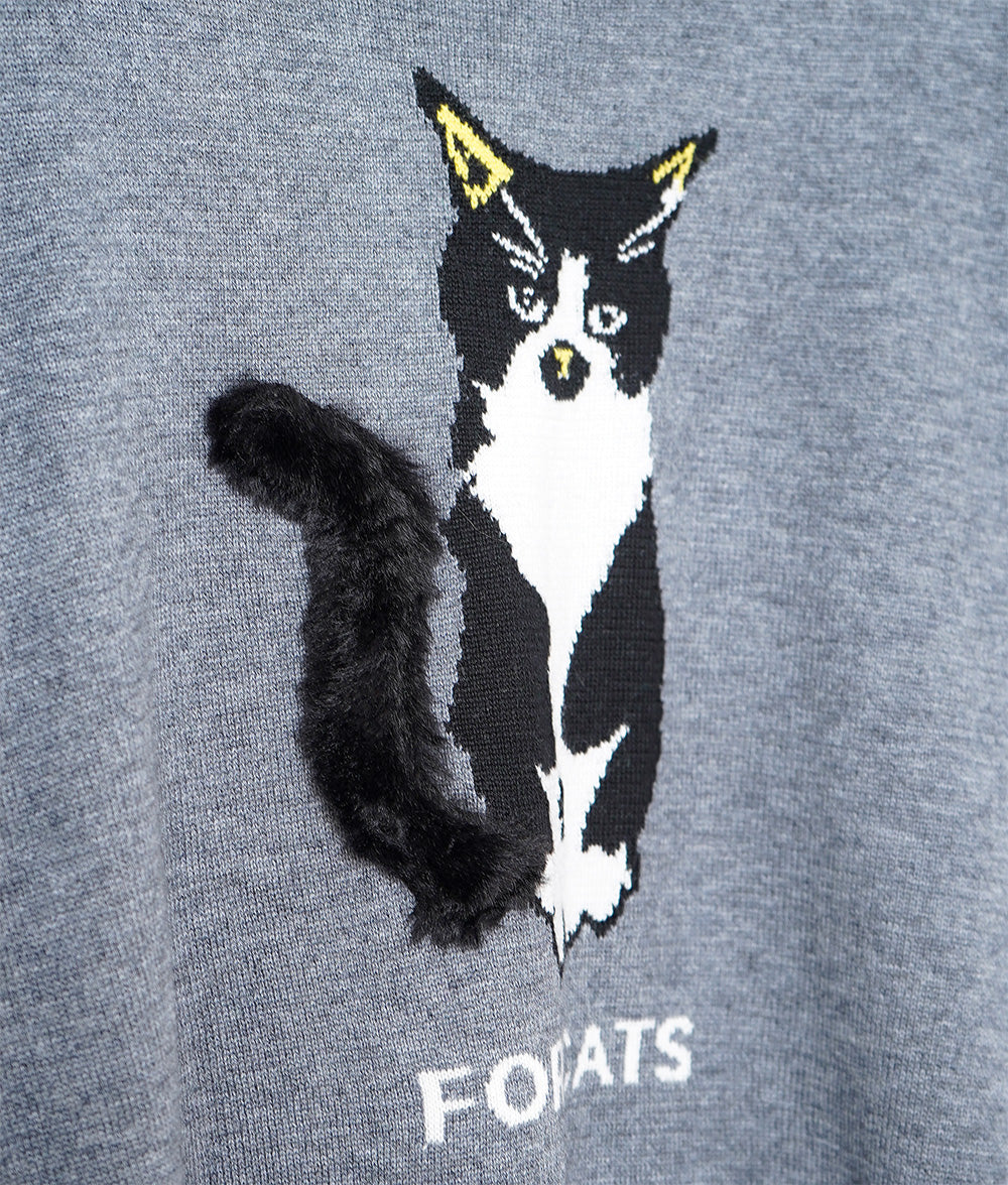 A must-see for fashionistas! cat knit