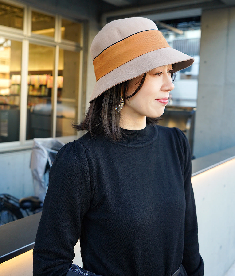 Felt hat like an actress