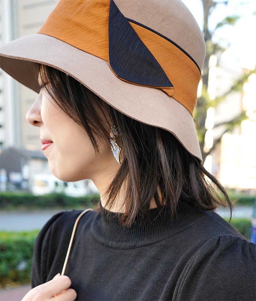 Felt hat like an actress