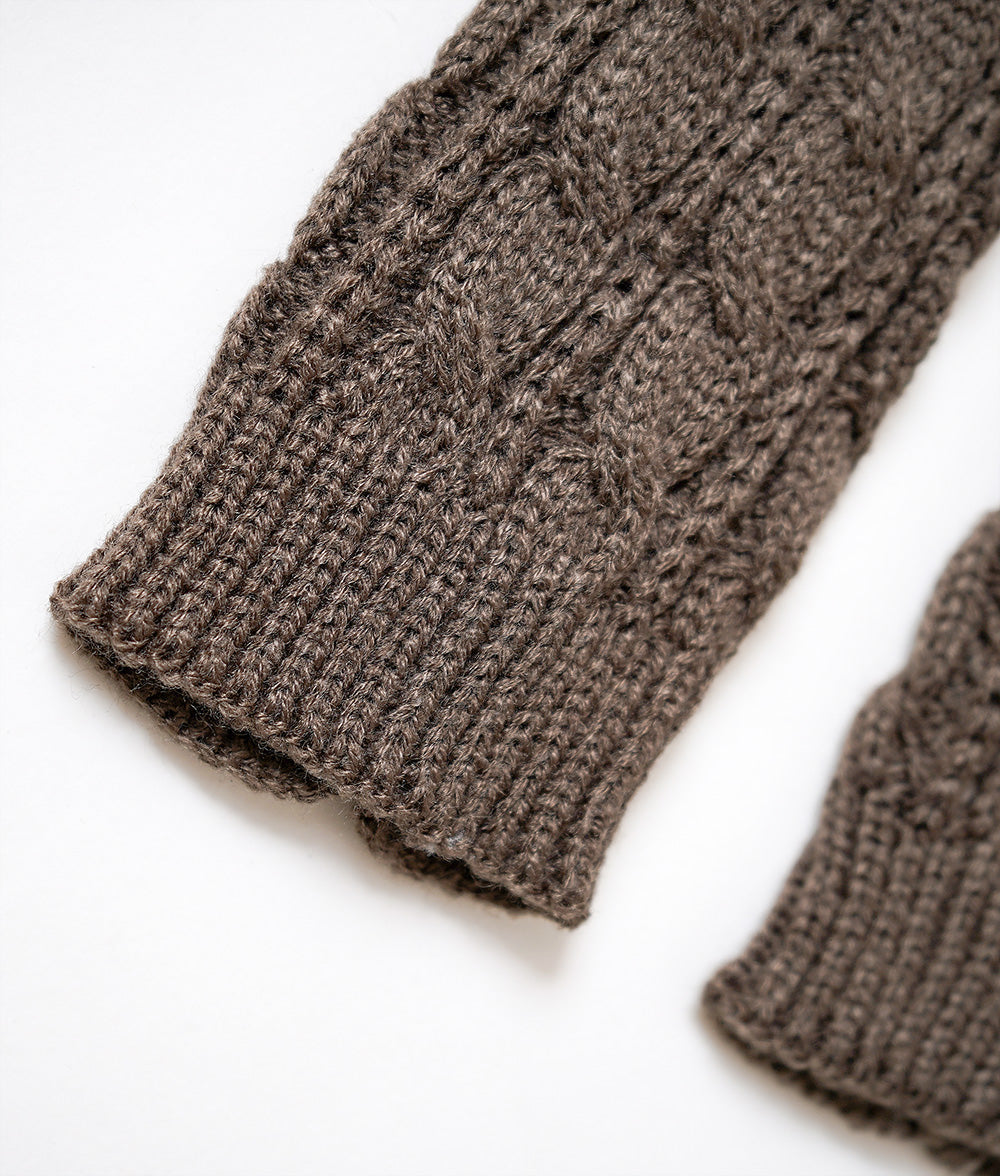Cable Braided long arm warmers