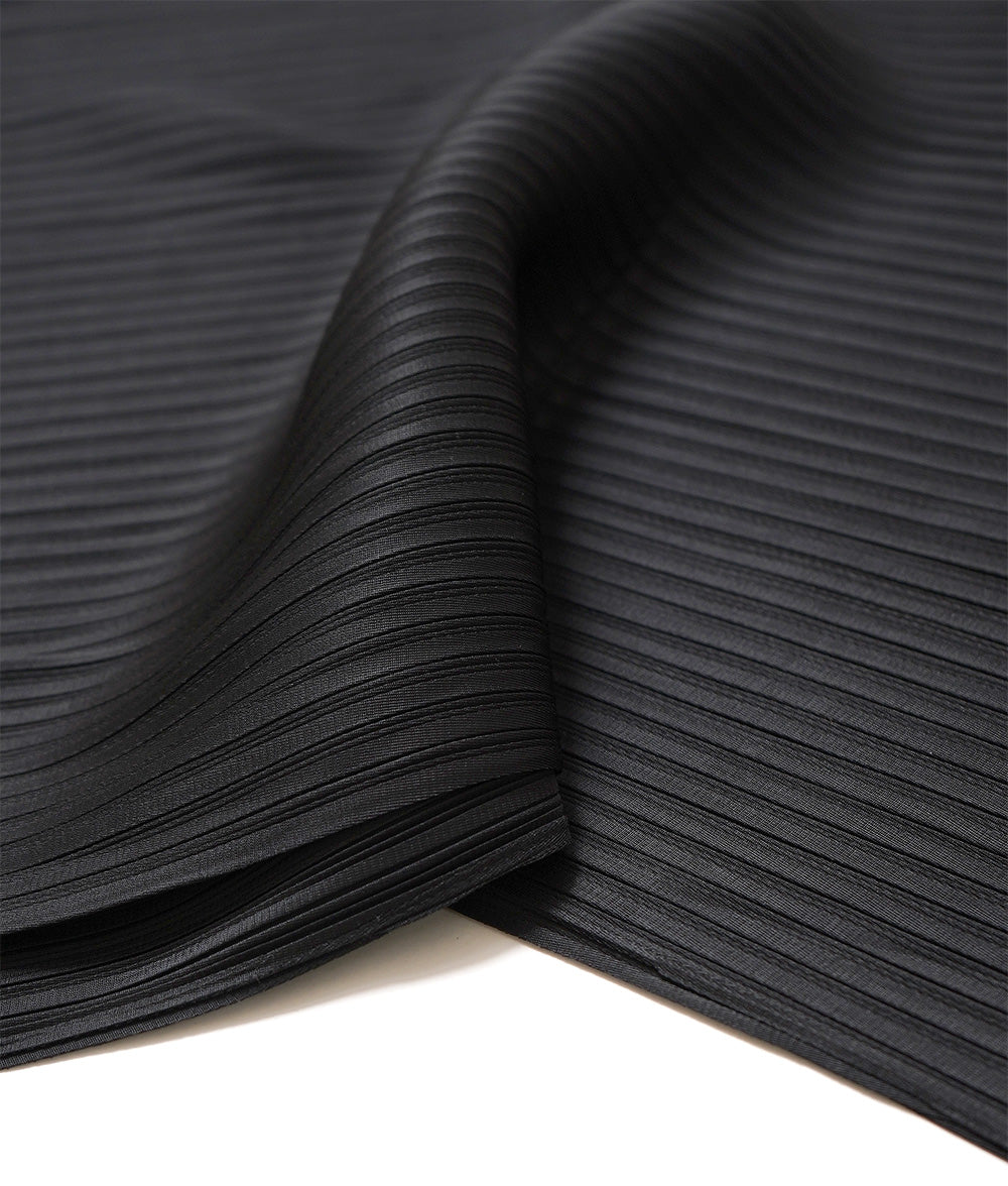 【SALE】Sleeveless ashes tops with satin pleats