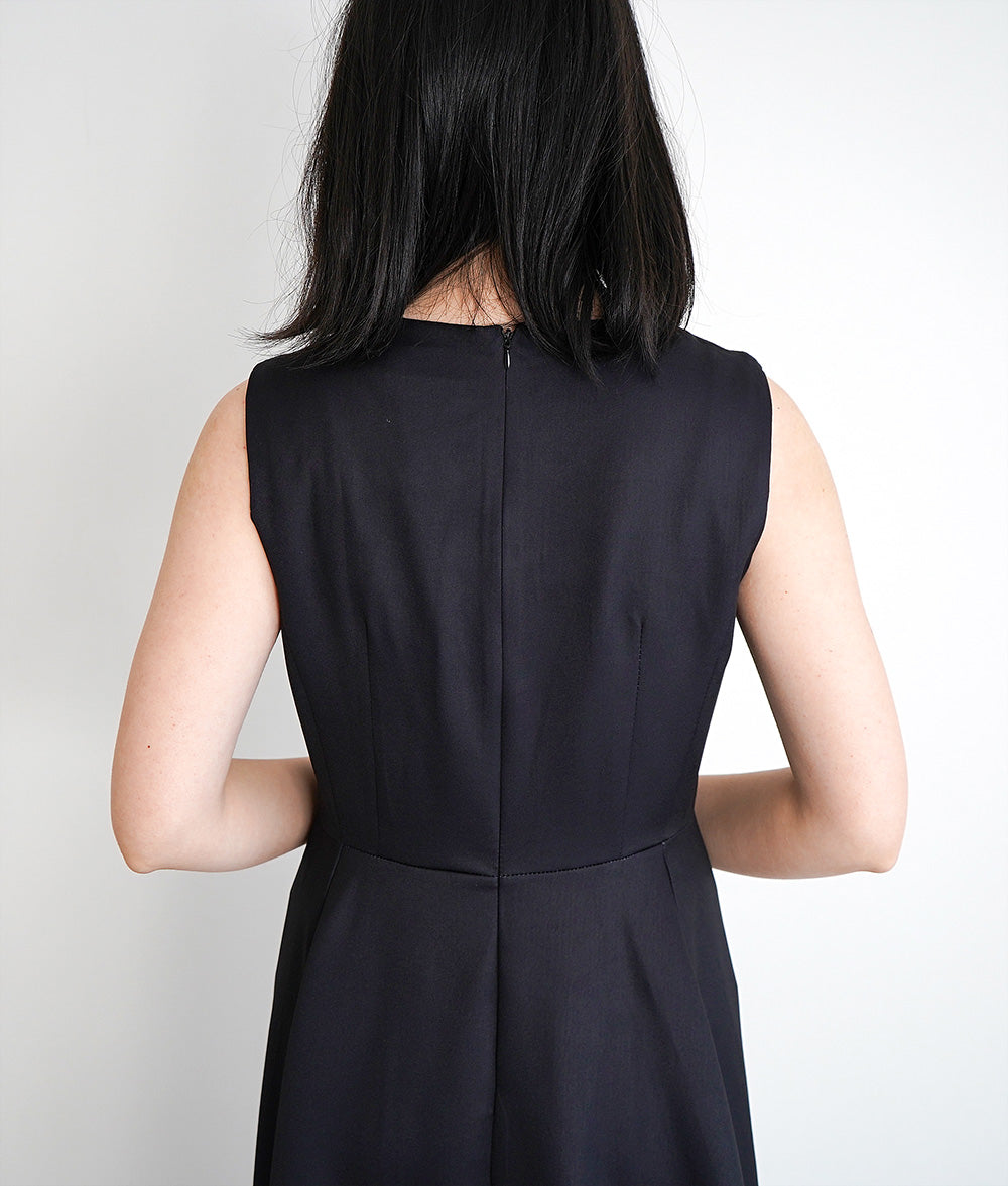 Fleeting flower photo dress