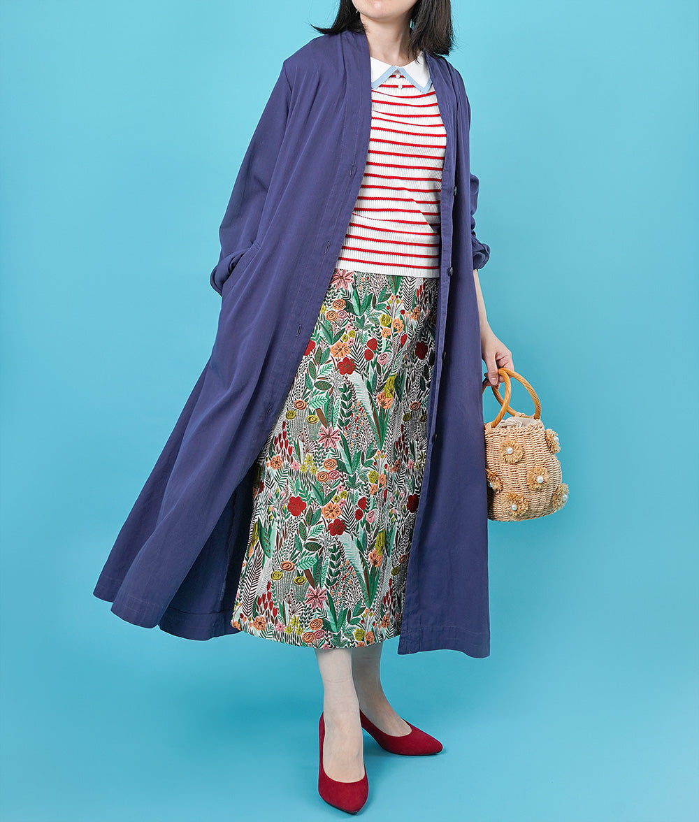【SALE】Sophisticated no-color long coat