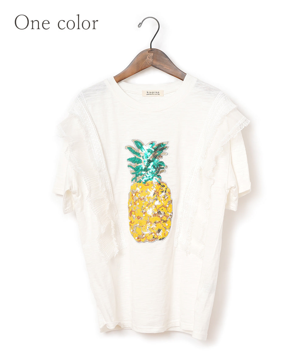 Popping shine Pineapple T-shirt