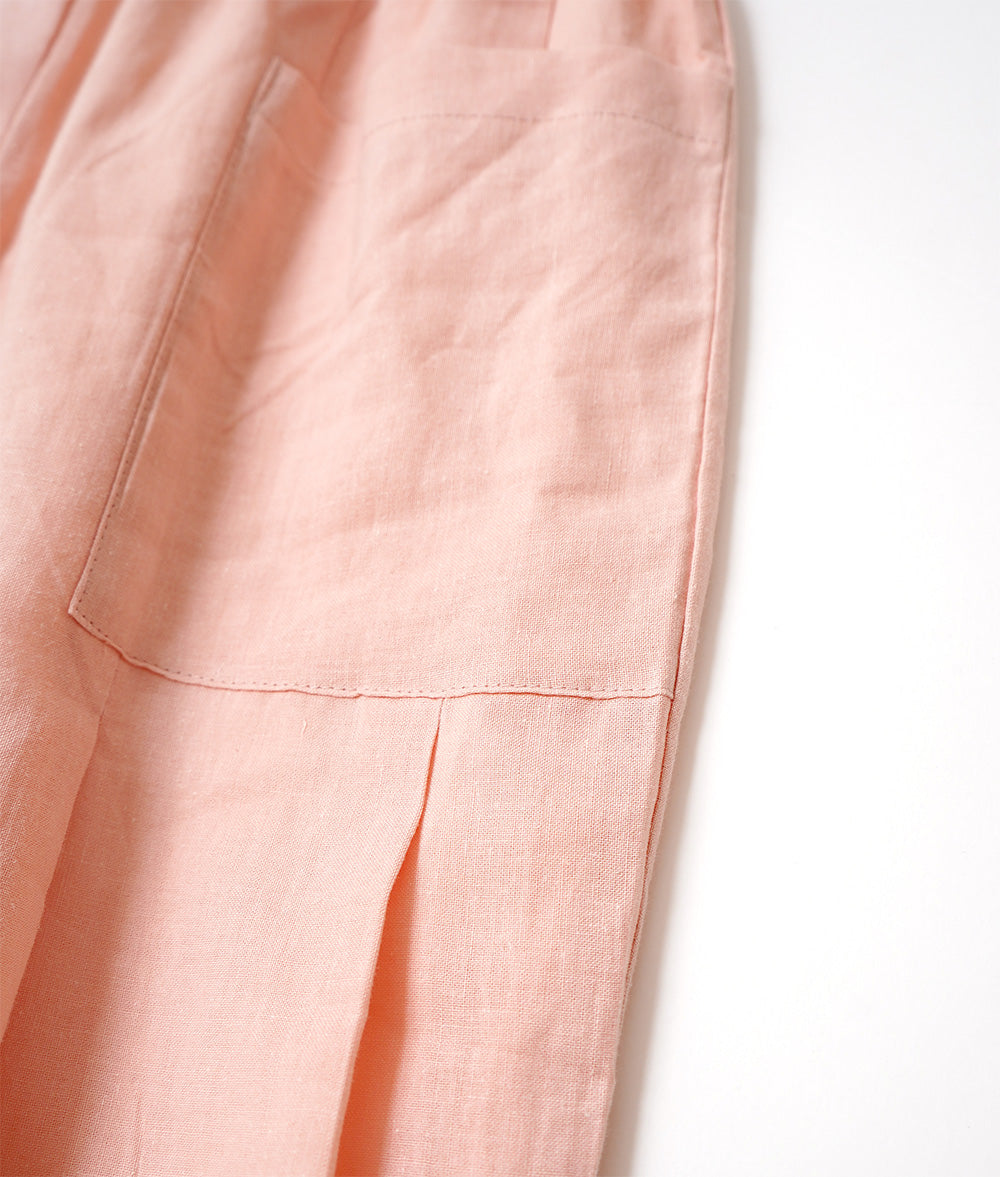 Salmon pink lantern pants