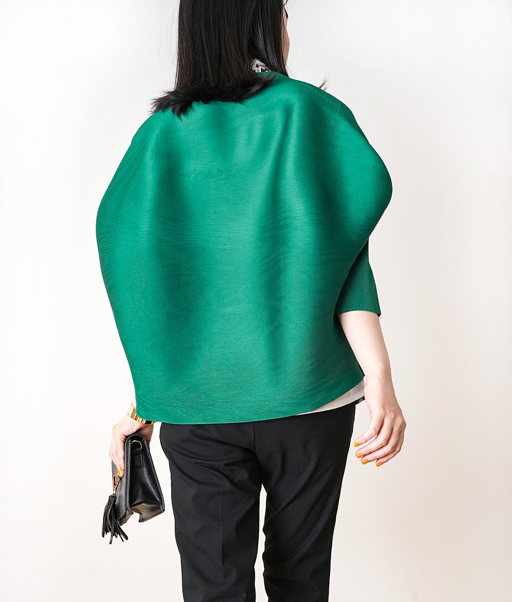 【SALE】Loose and unique pleated cardigan