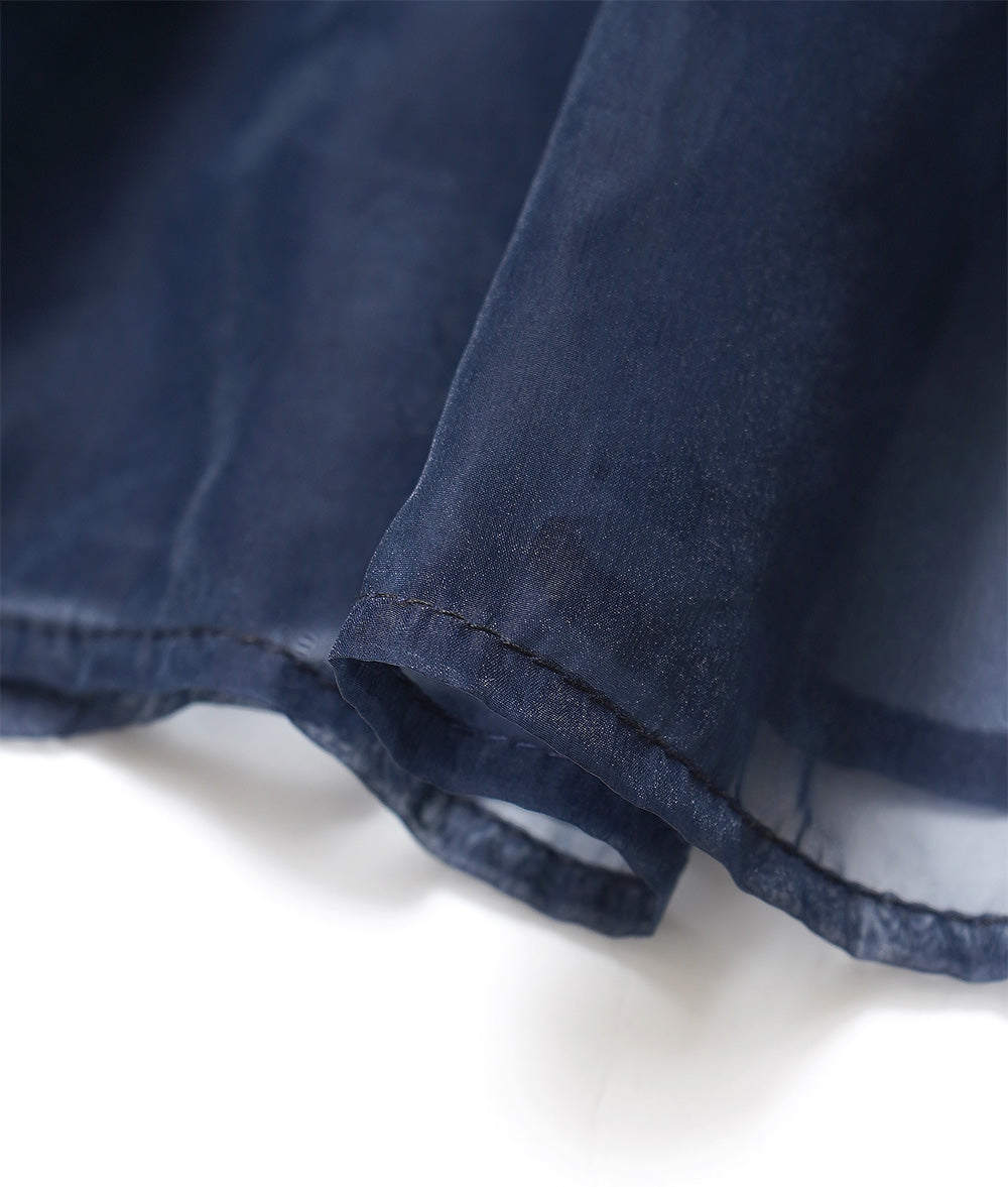 【SALE】Light and gorgeous sheer tulle skirt