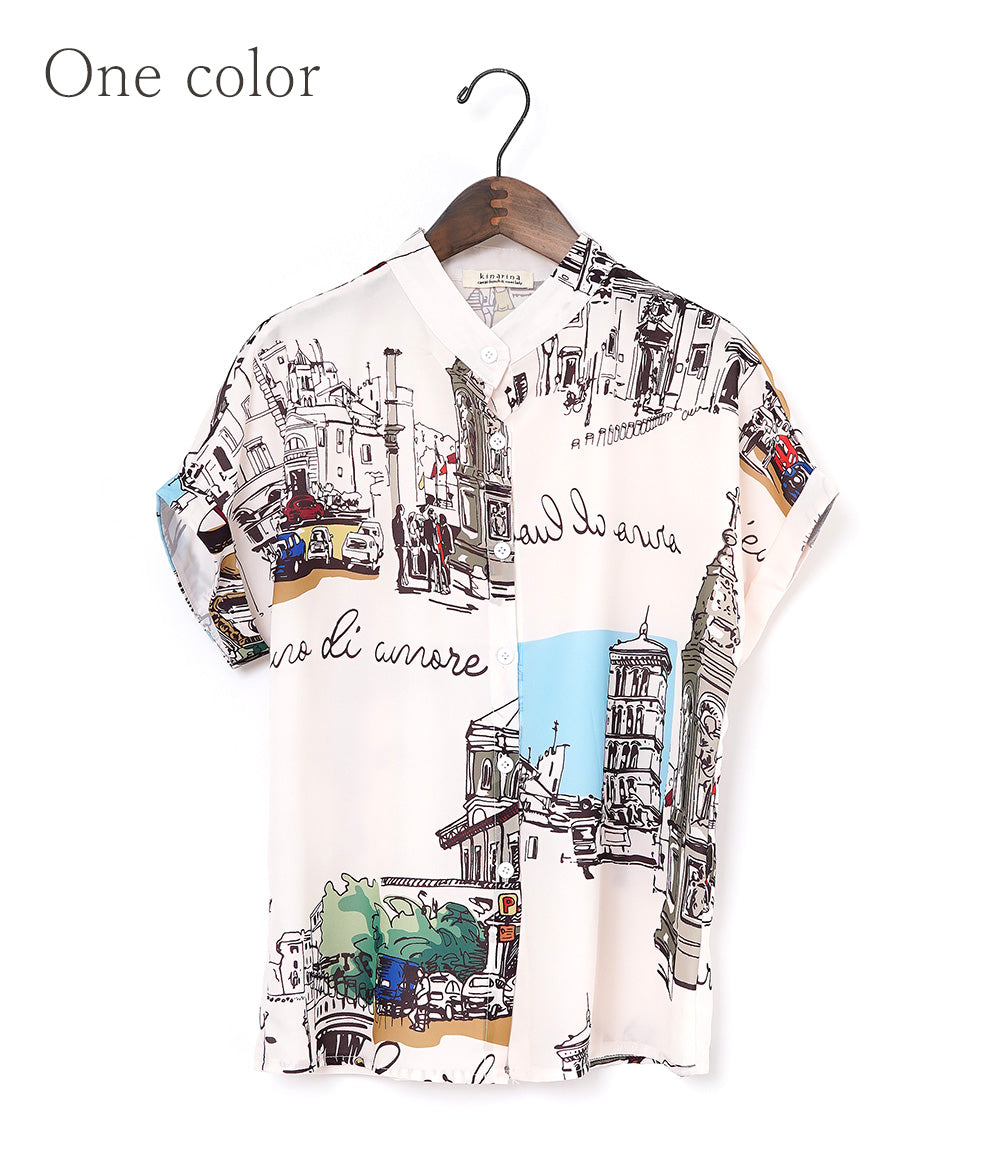 Artistic Parisian French shirt