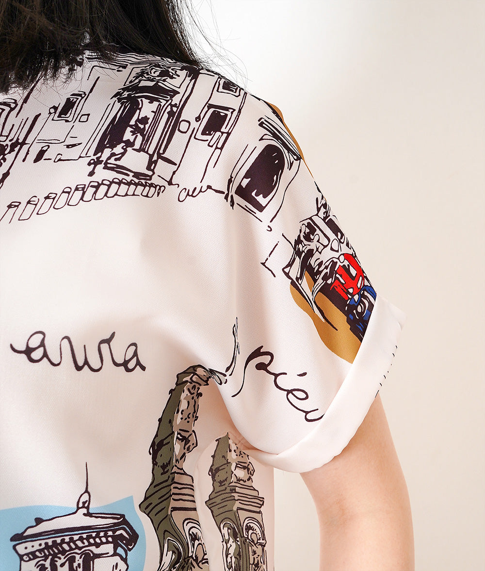 Artistic Parisian French shirt