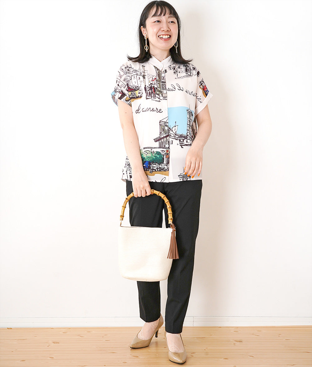 Artistic Parisian French shirt