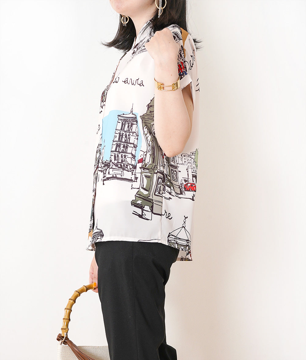 Artistic Parisian French shirt