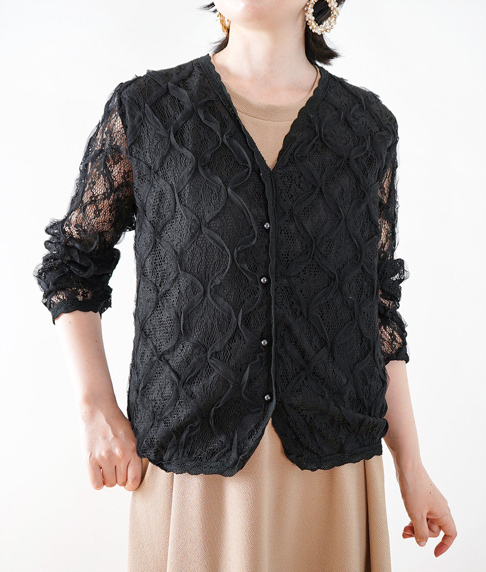 【SALE】Gorgeous lace light cardigan