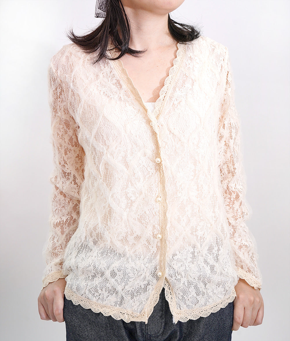 【SALE】Gorgeous lace light cardigan