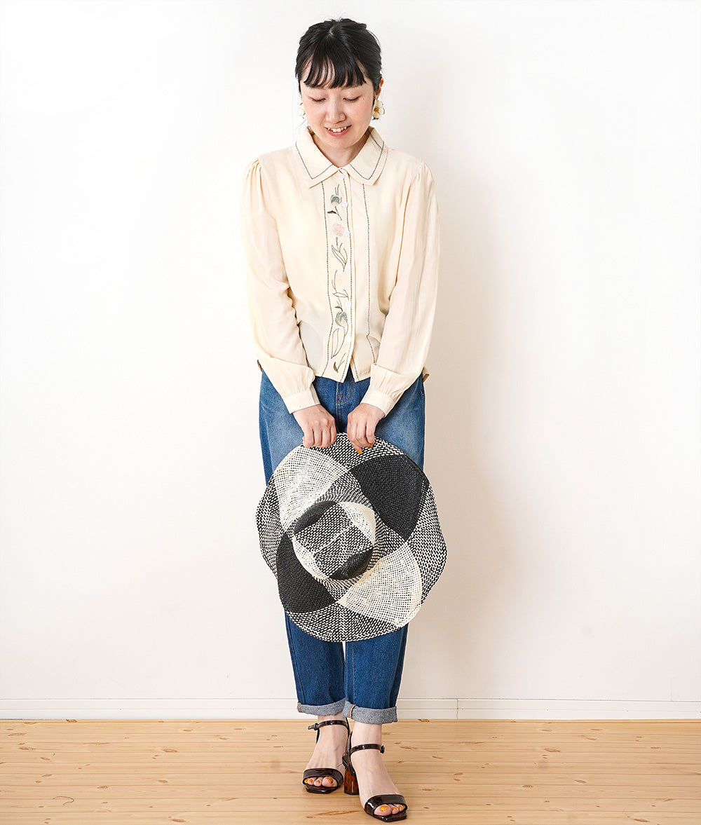 【SALE】Somewhere nostalgic tulip blouse
