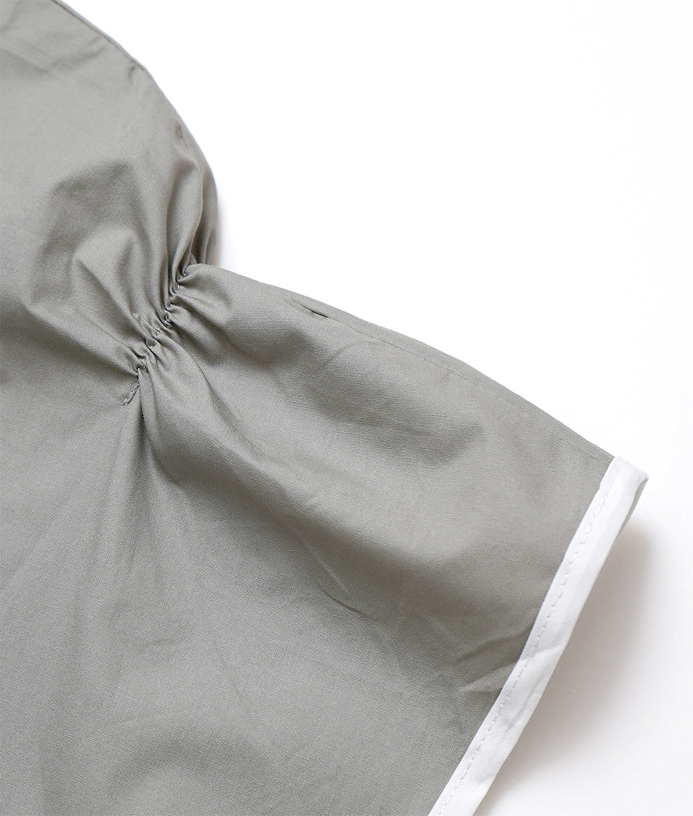 【SALE】A shirt dress that gives off a straight personality