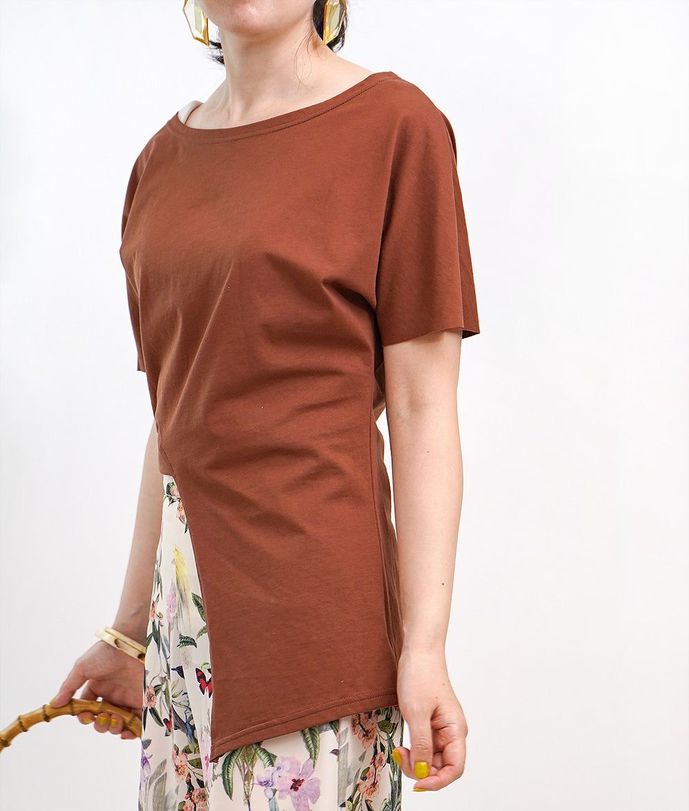 【SALE】Edged ashime design t-shirt