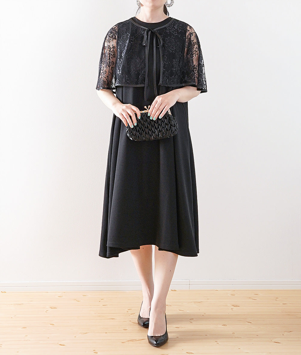 【SALE】Black lace detachable collar