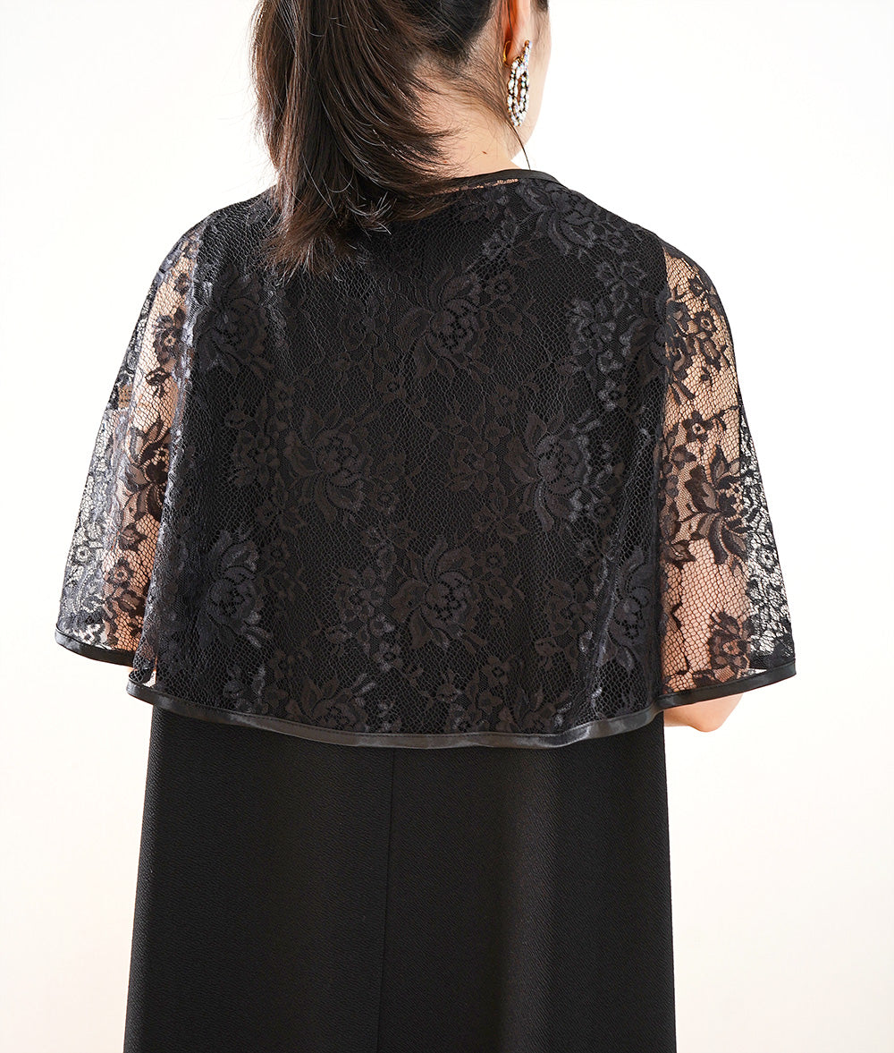 【SALE】Black lace detachable collar