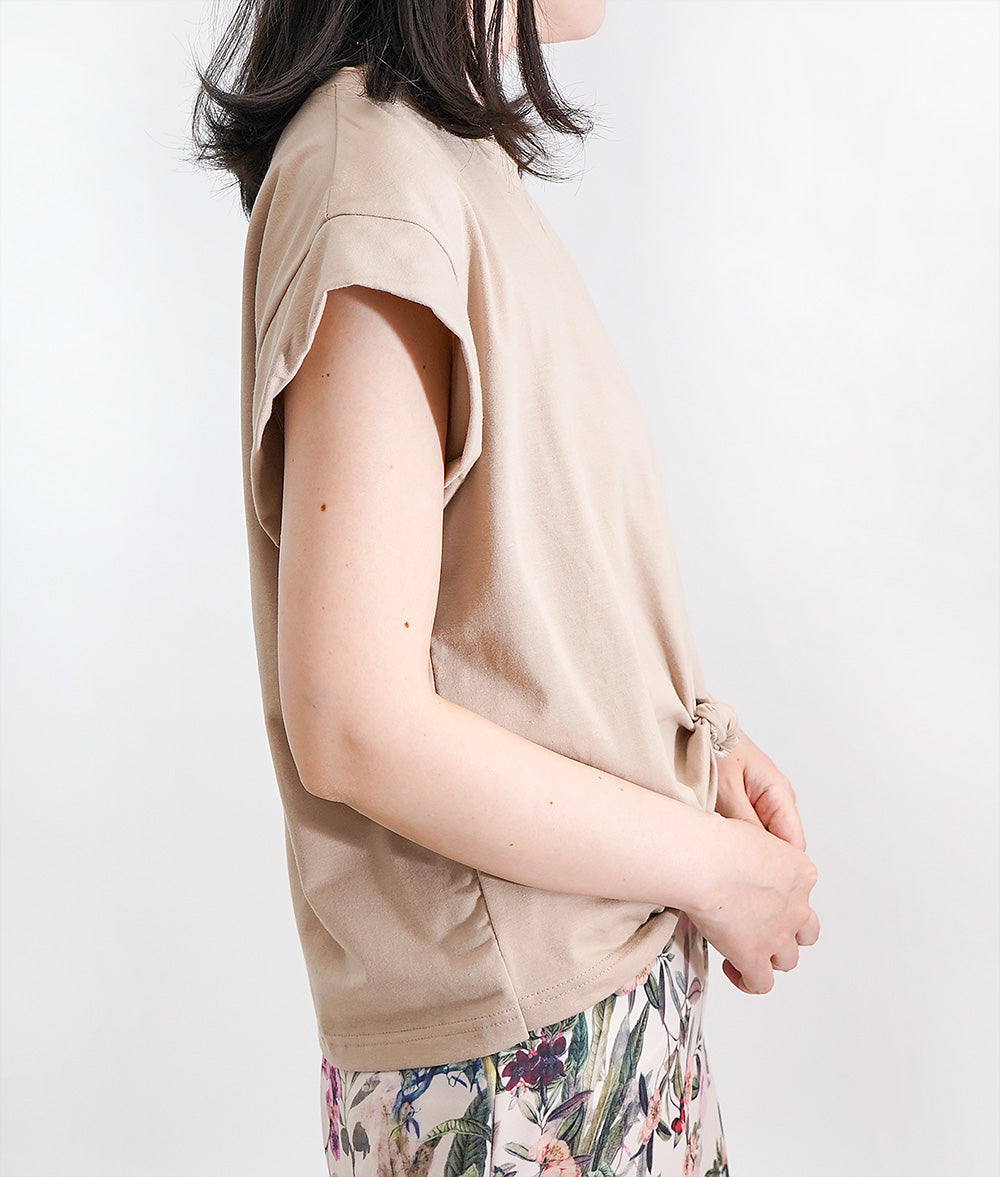 【SALE】Excellent cut and sew of twist gather