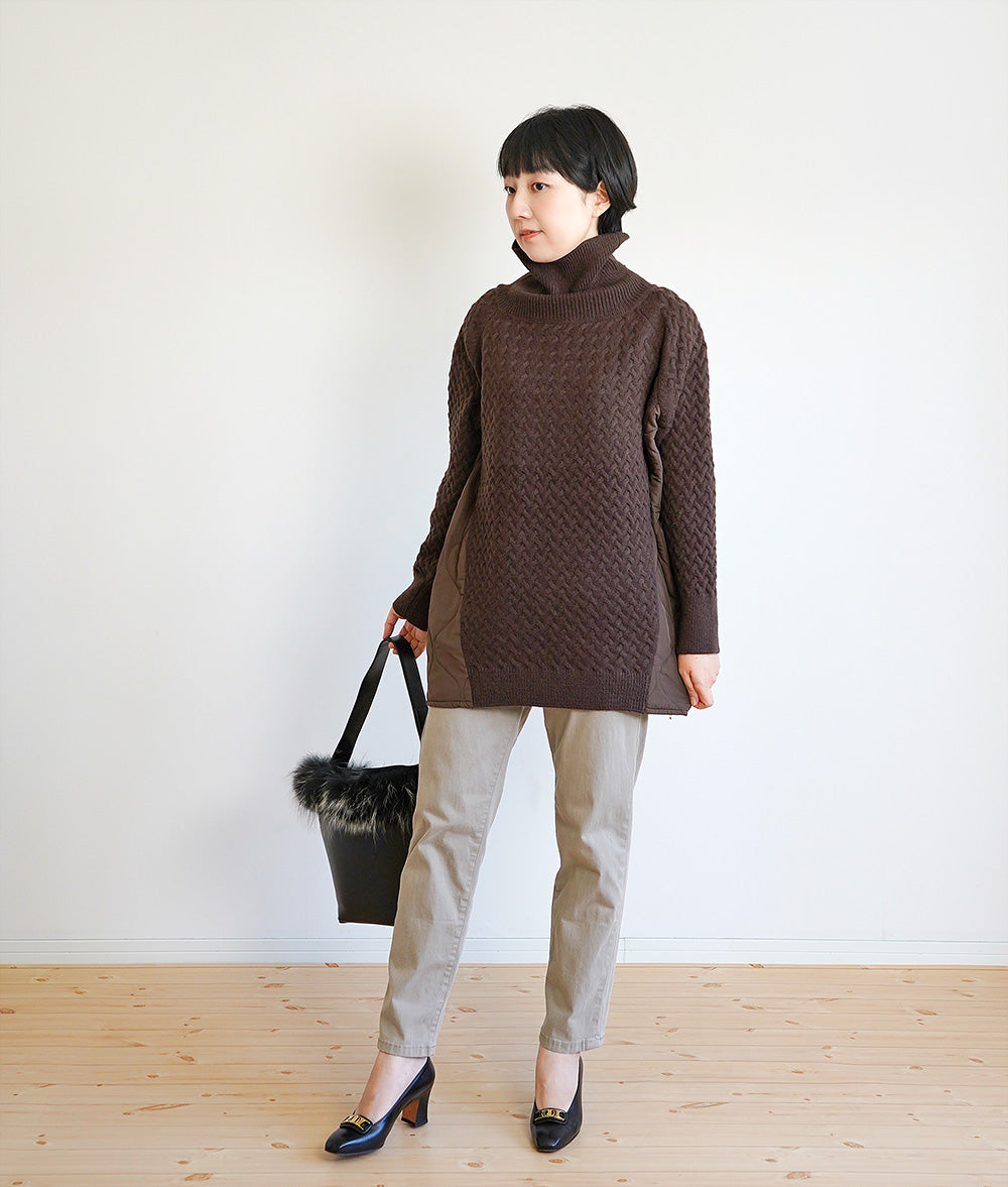 【SALE】Simple stretch cotton chinos