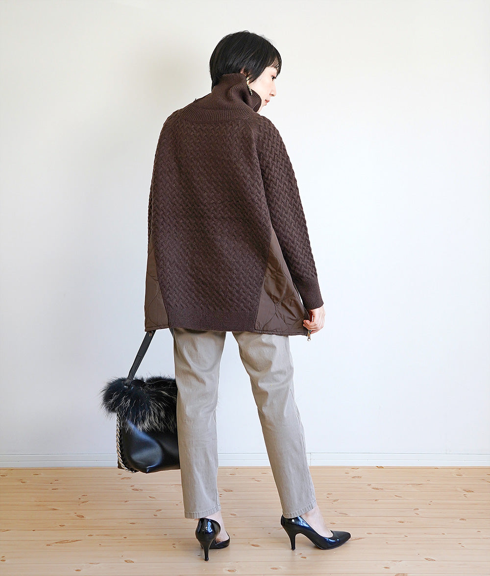【SALE】Simple stretch cotton chinos