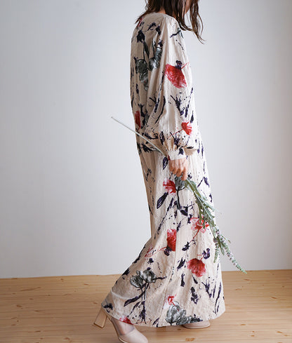 Ennui floral maxi dress