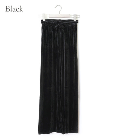 【SALE】Velor wide pants