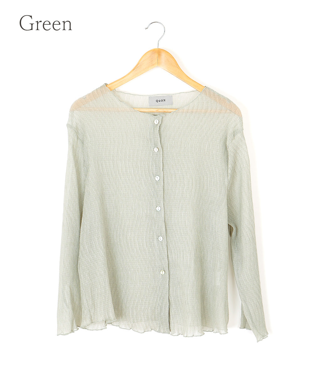 【SALE】See-through airy cardigan