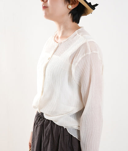 【SALE】See-through airy cardigan