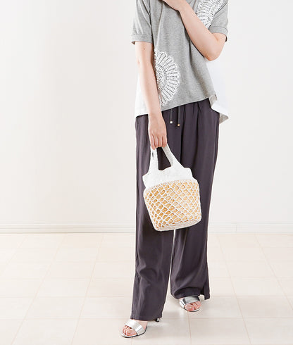 【SALE】Straw net bag