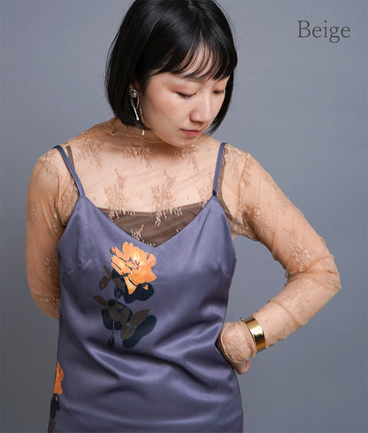 【30%OFF ticket】Inner tops layered in lace