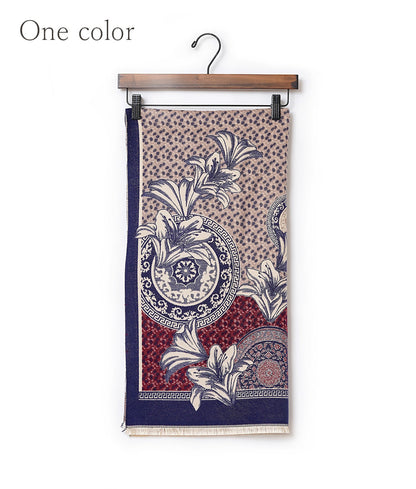 Moroccan flower oversized stole