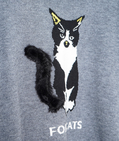 A must-see for fashionistas! cat knit