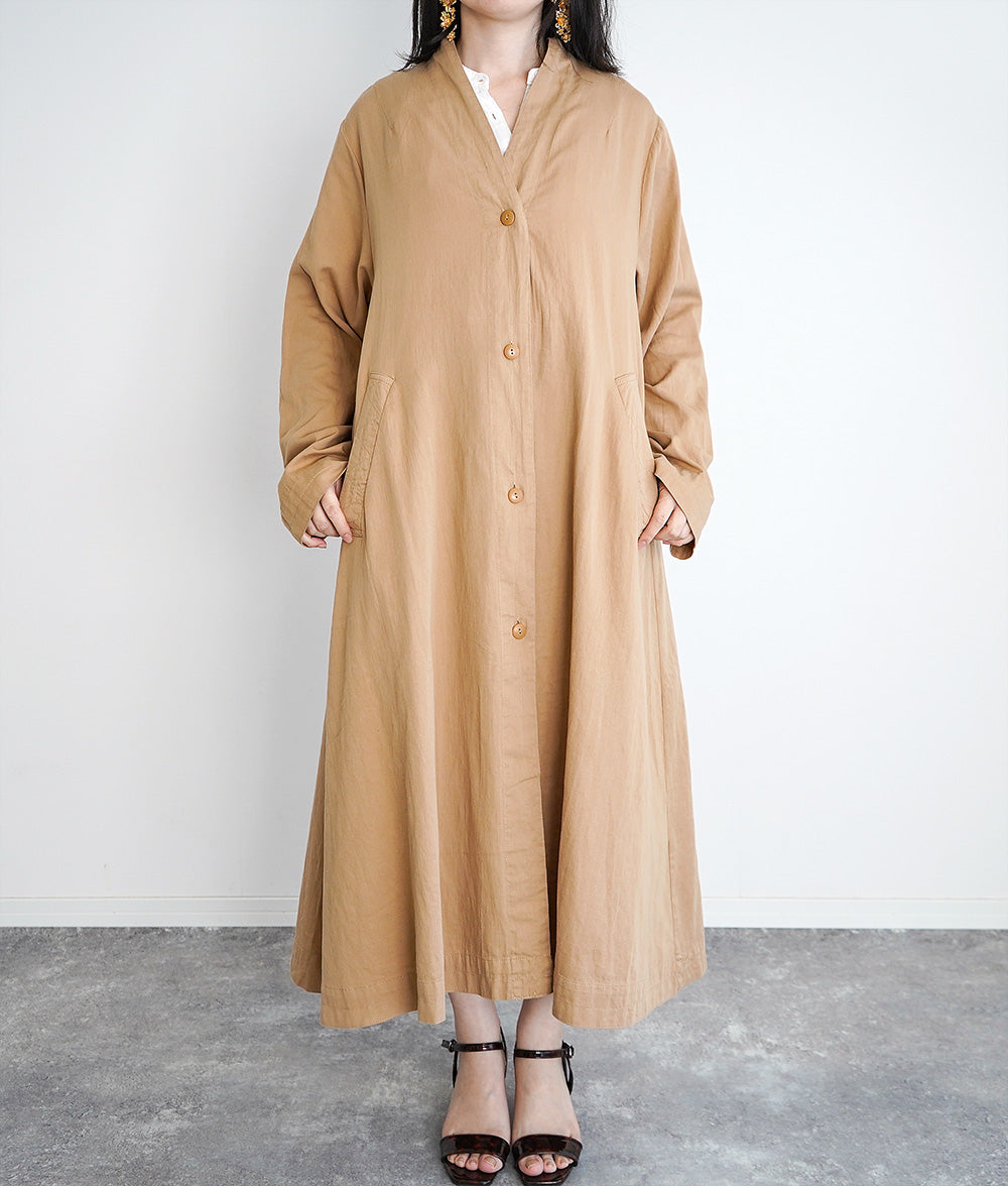 【SALE】Sophisticated no-color long coat
