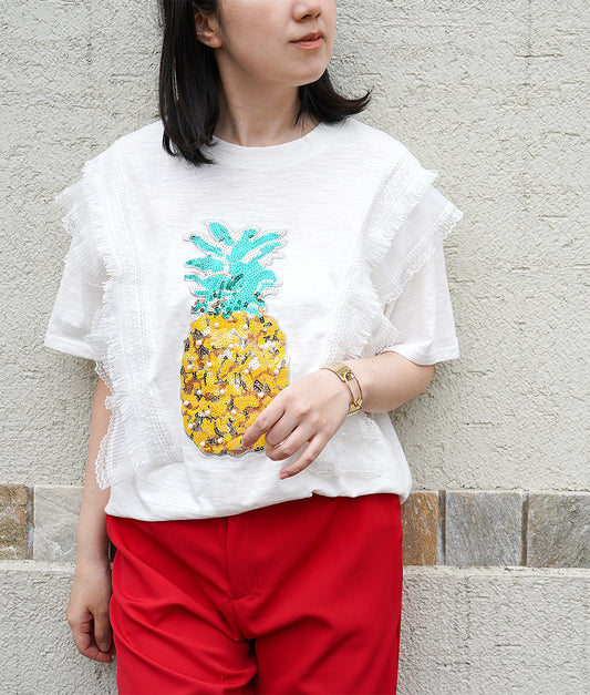 Popping shine Pineapple T-shirt