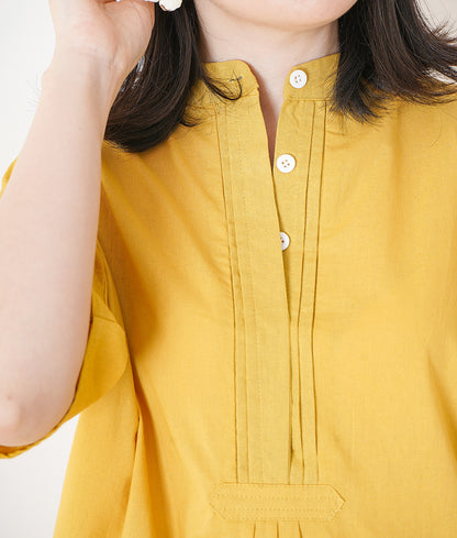 【SALE】Summer color tunic shirt